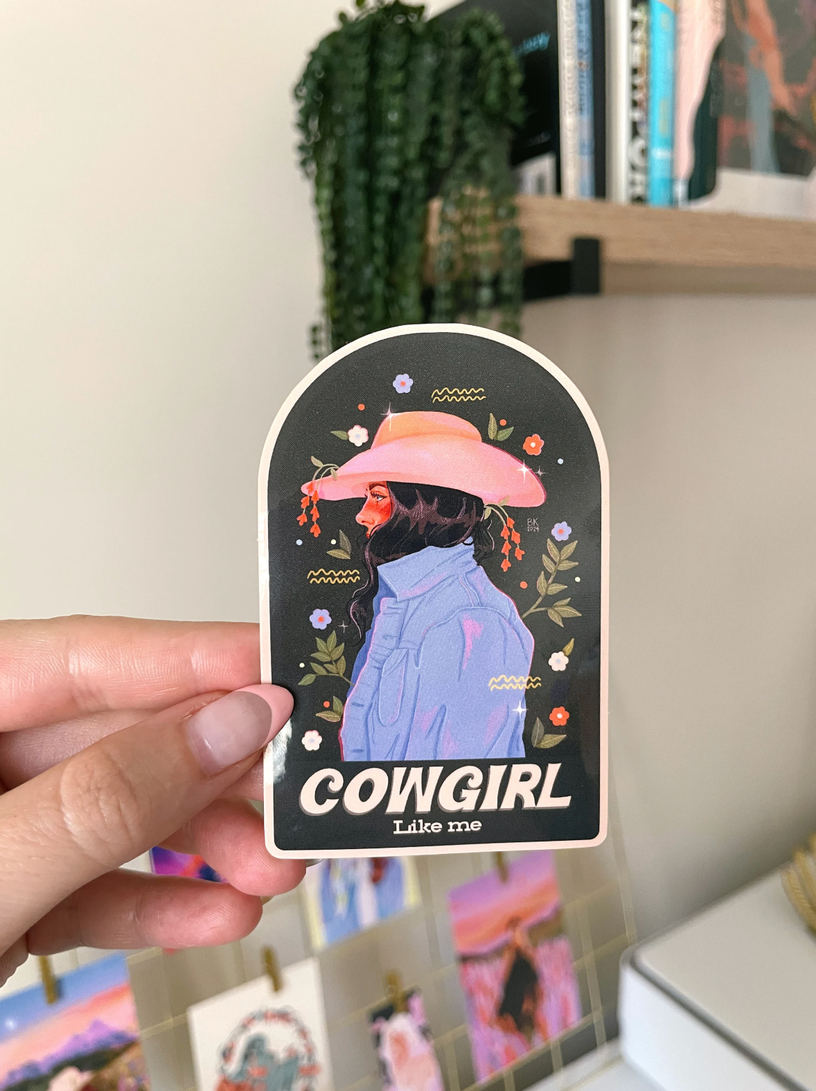 Cowgirl Like Me Sticker