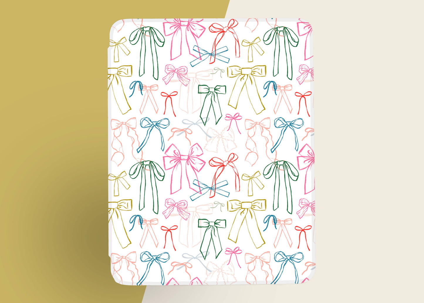 Illustrated Bows Kindle Case