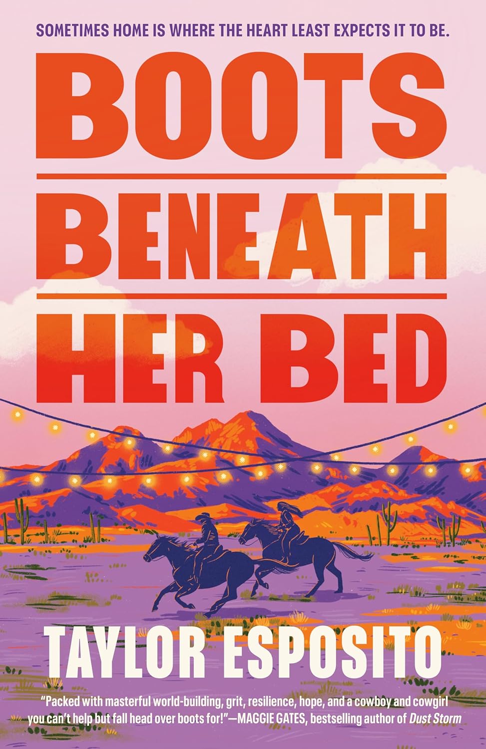 BOOTS BENEATH HER BED by TAYLOR ESPOSITO