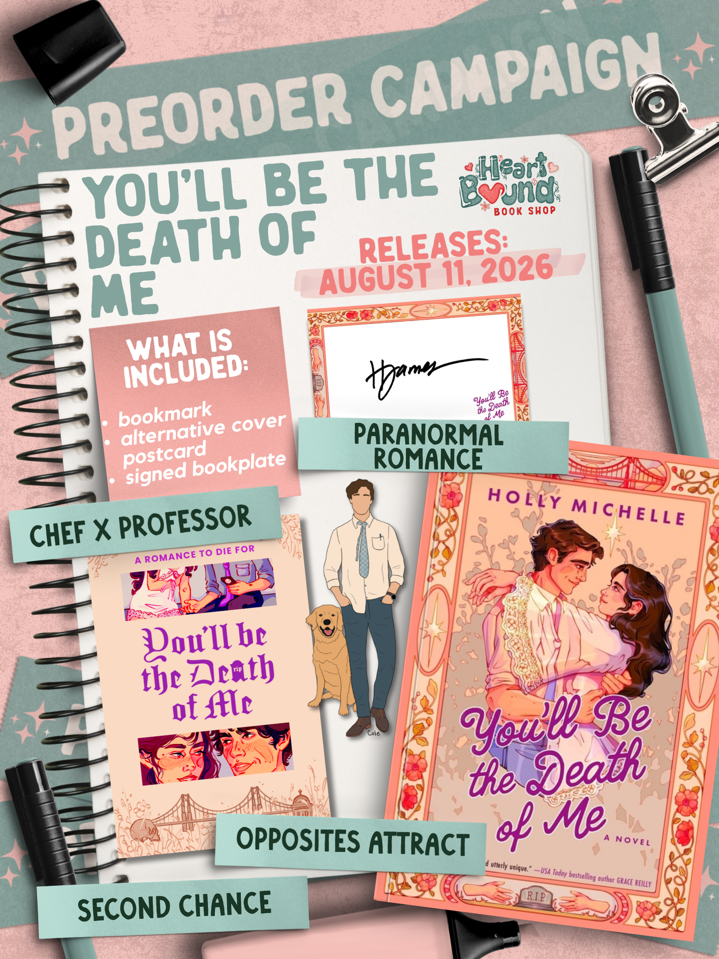 (PRE-ORDER) You'll Be the Death of Me by Holly Michelle