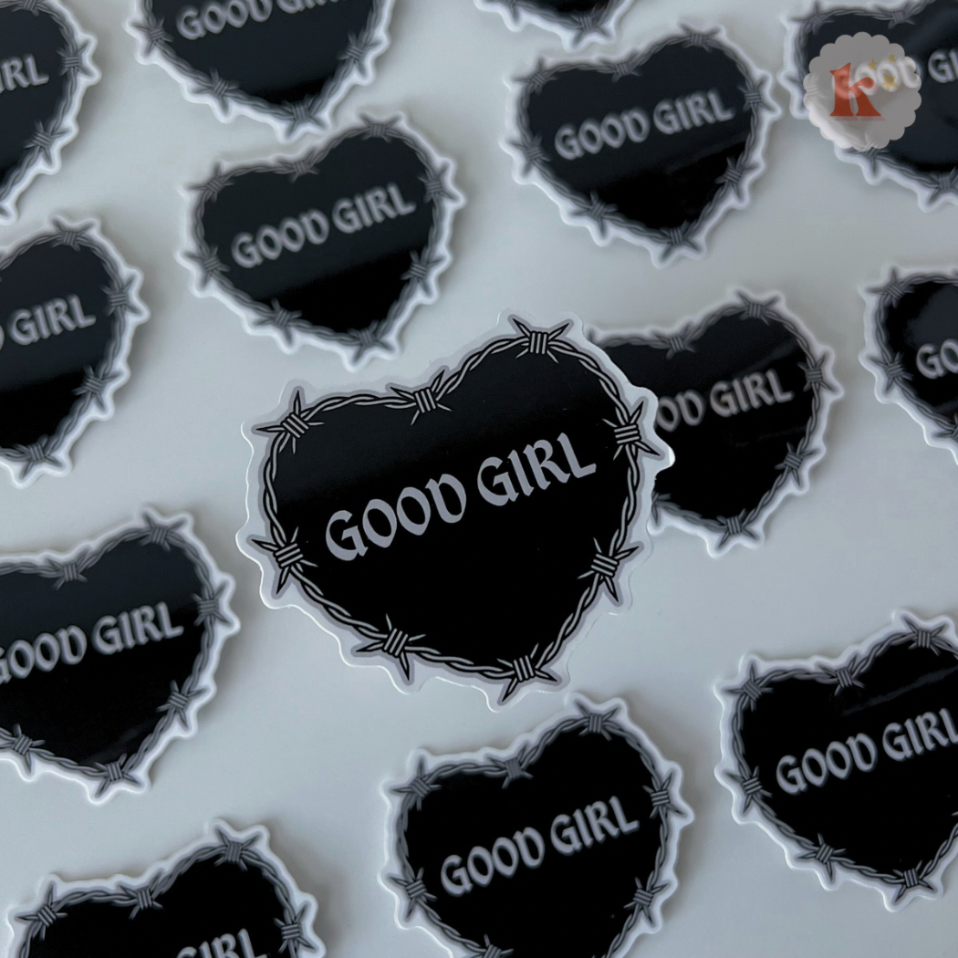 Good Girl kindle sticker | 3” sticker | Dark Romance Book
