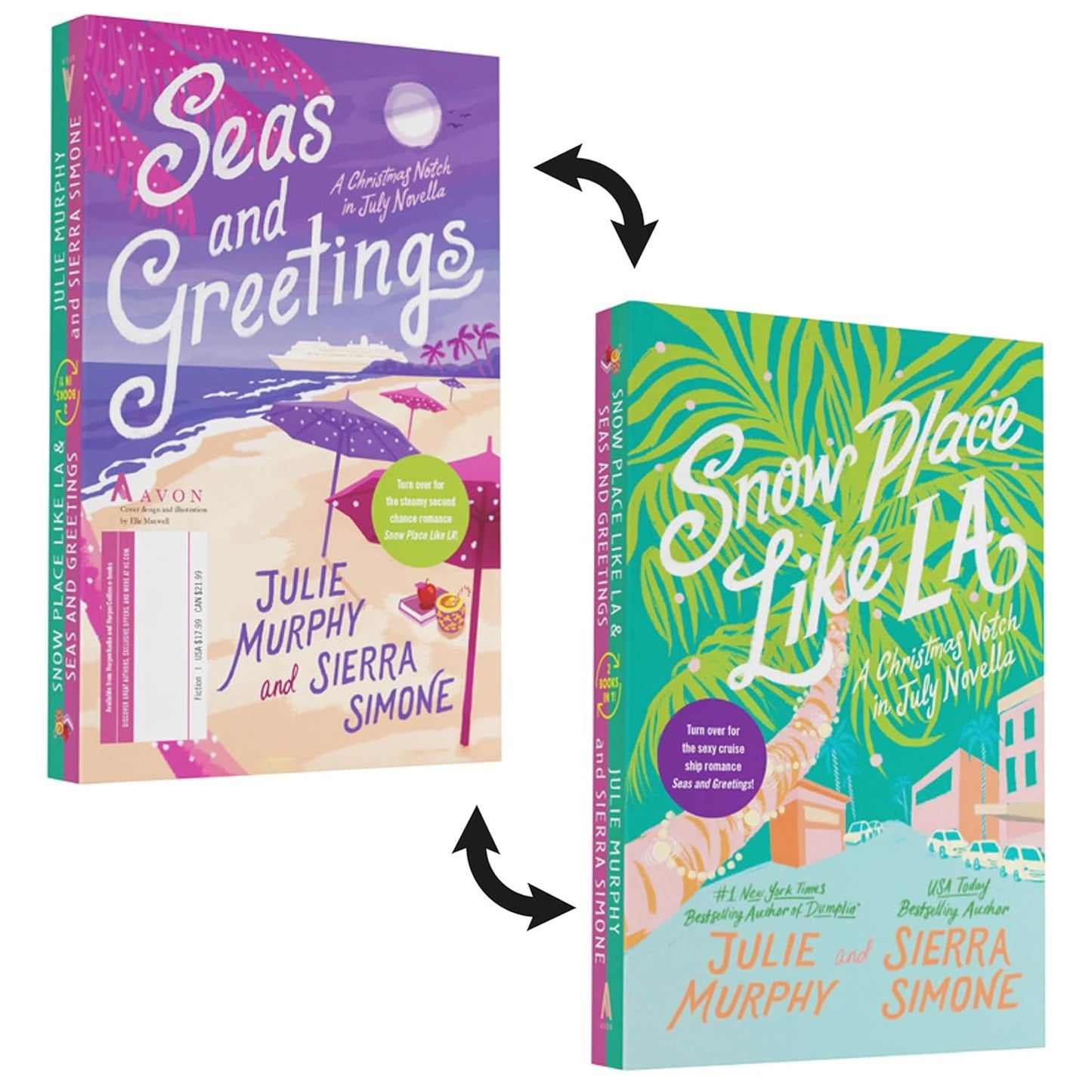 Snow Place Like LA and Seas and Greetings: A Christmas Notch in July Collection by Julie Murphy & Sierra Simone