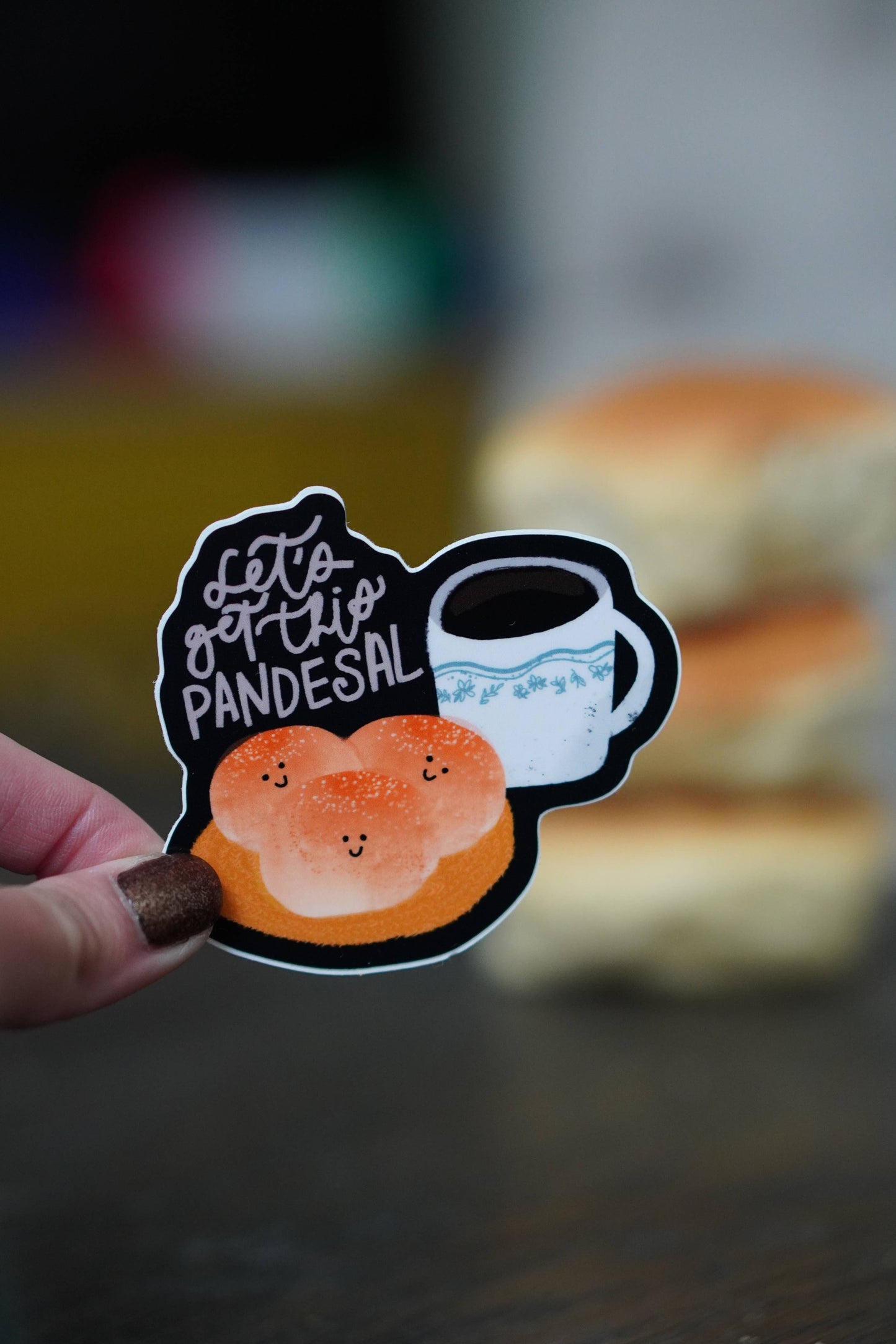 Let’s Get this Pandesal Bread Sticker