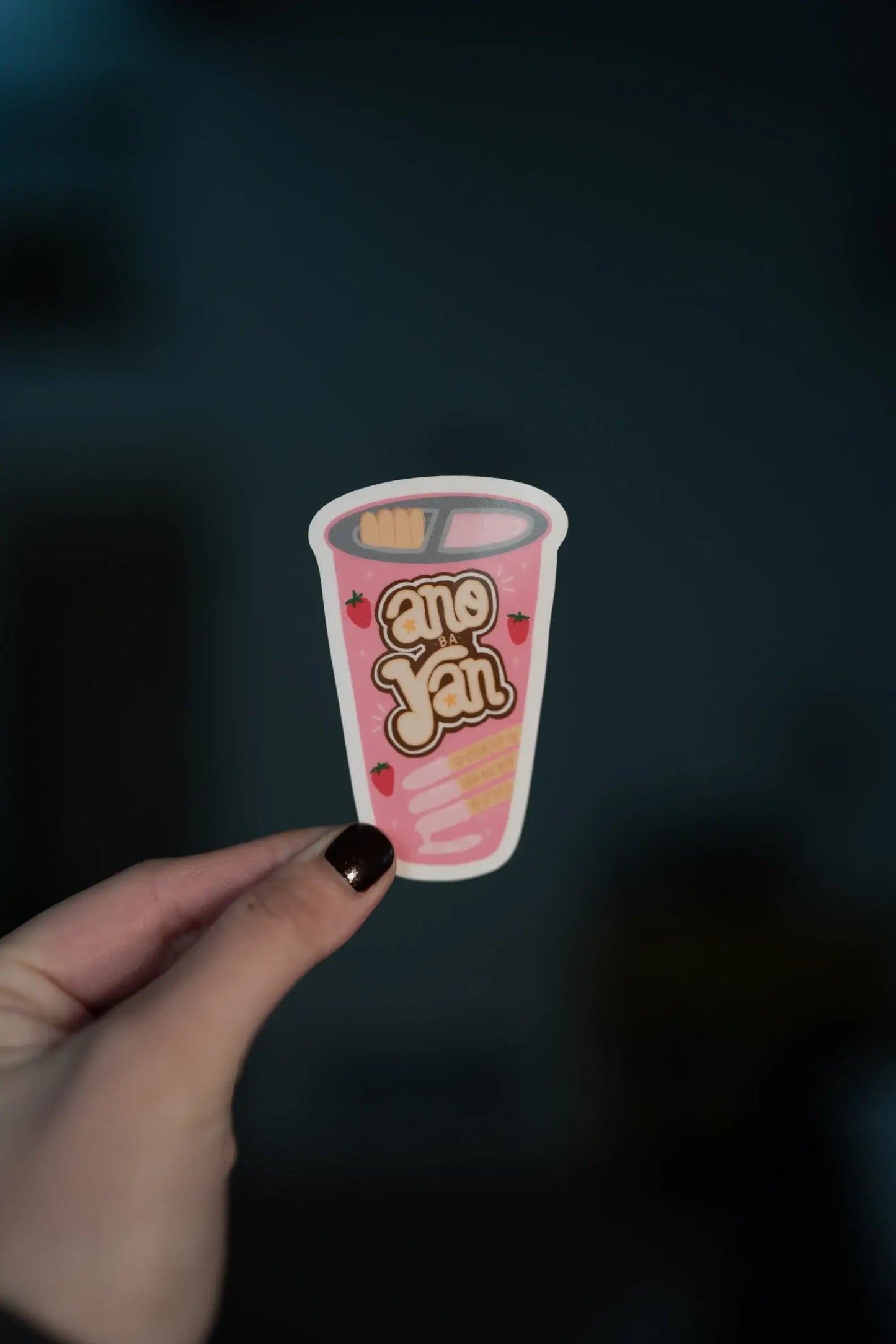 Ano Ba Yan Asian Childhood Snack Glossy Sticker