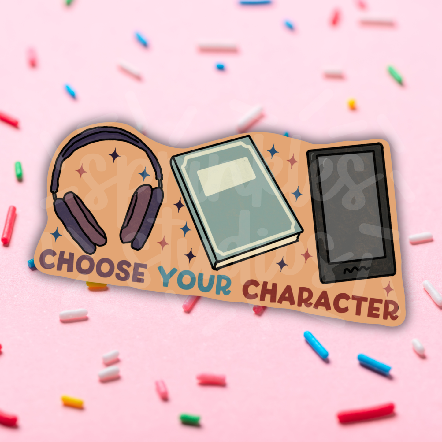 Choose Your Character Vinyl Sticker