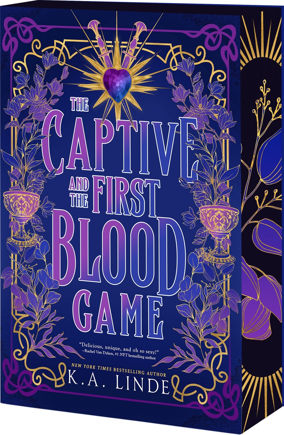 The Captive and the First Blood Game by K.A. Linde