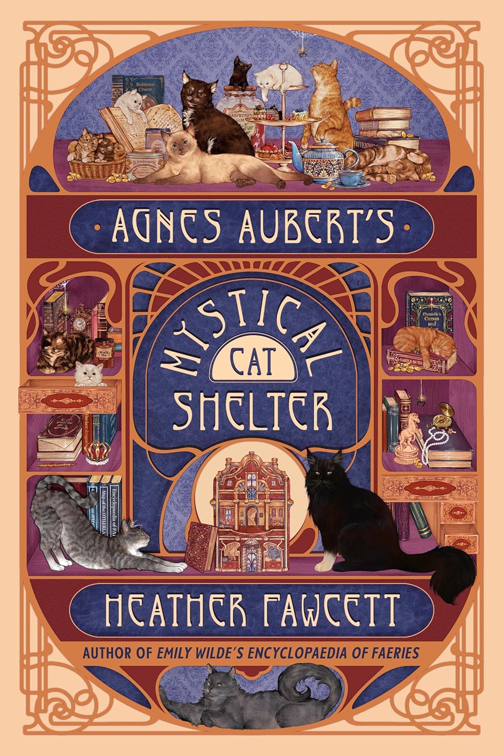 AGNES AUBERT’S MYSTICAL CAT SHELTER by HEATHER FAWCETT