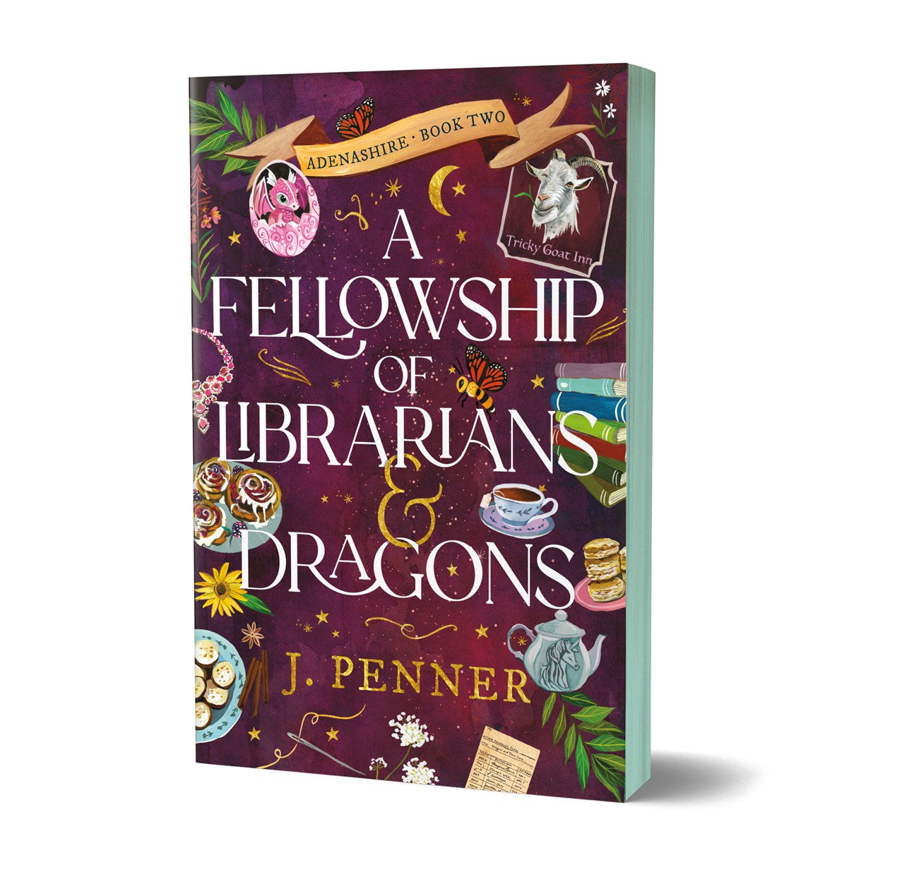 A FELLOWSHIP OF LIBRARIANS & DRAGONS by J. PENNER