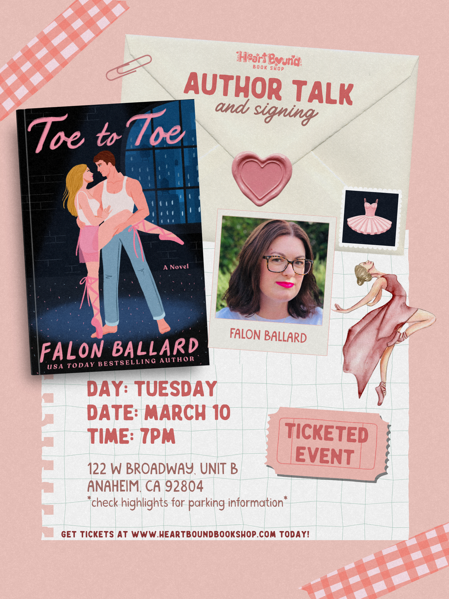 Author Talk and Signing: Falon Ballard