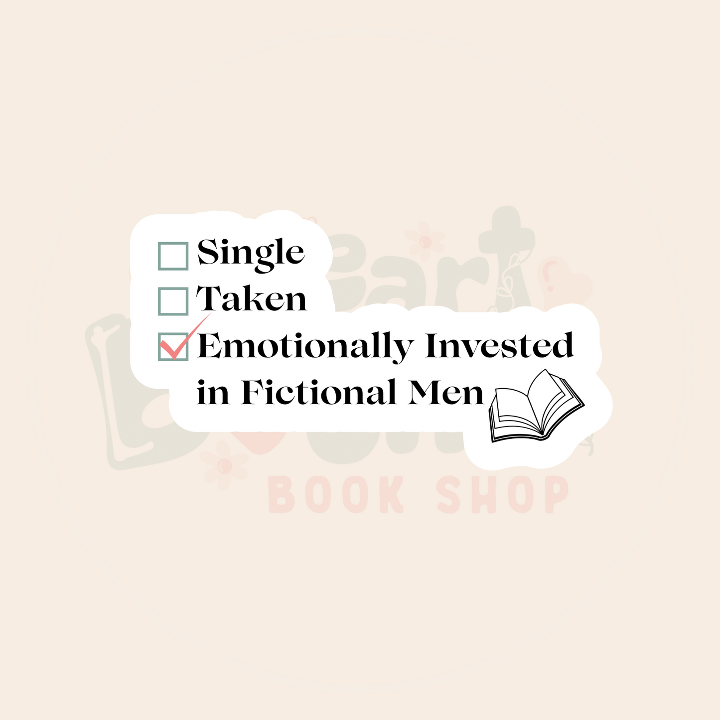 Emotionally Invested in Fictional Men