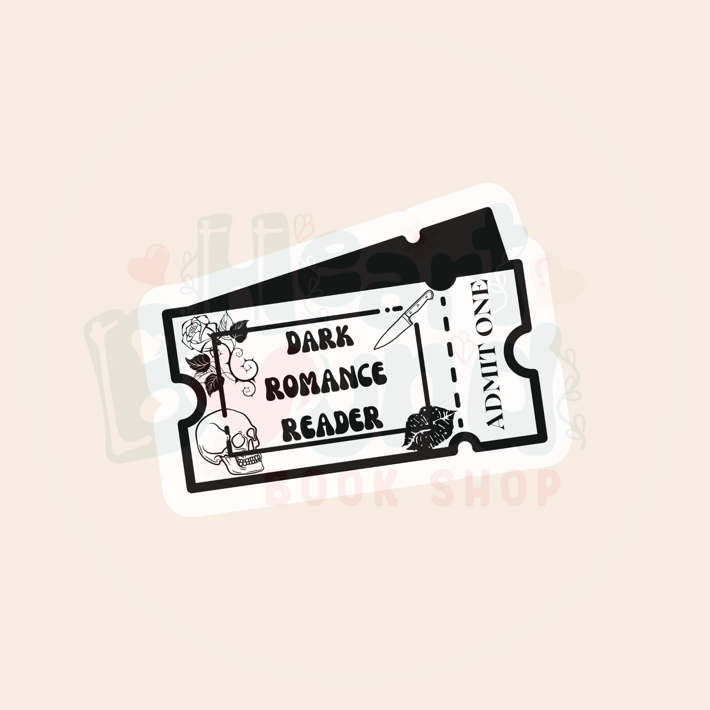 Dark Romance Reader Ticket