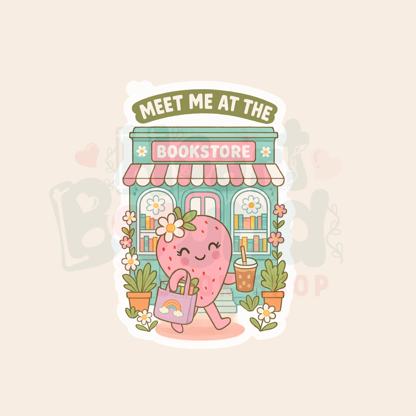 Meet Me at the Bookstore - Strawberry