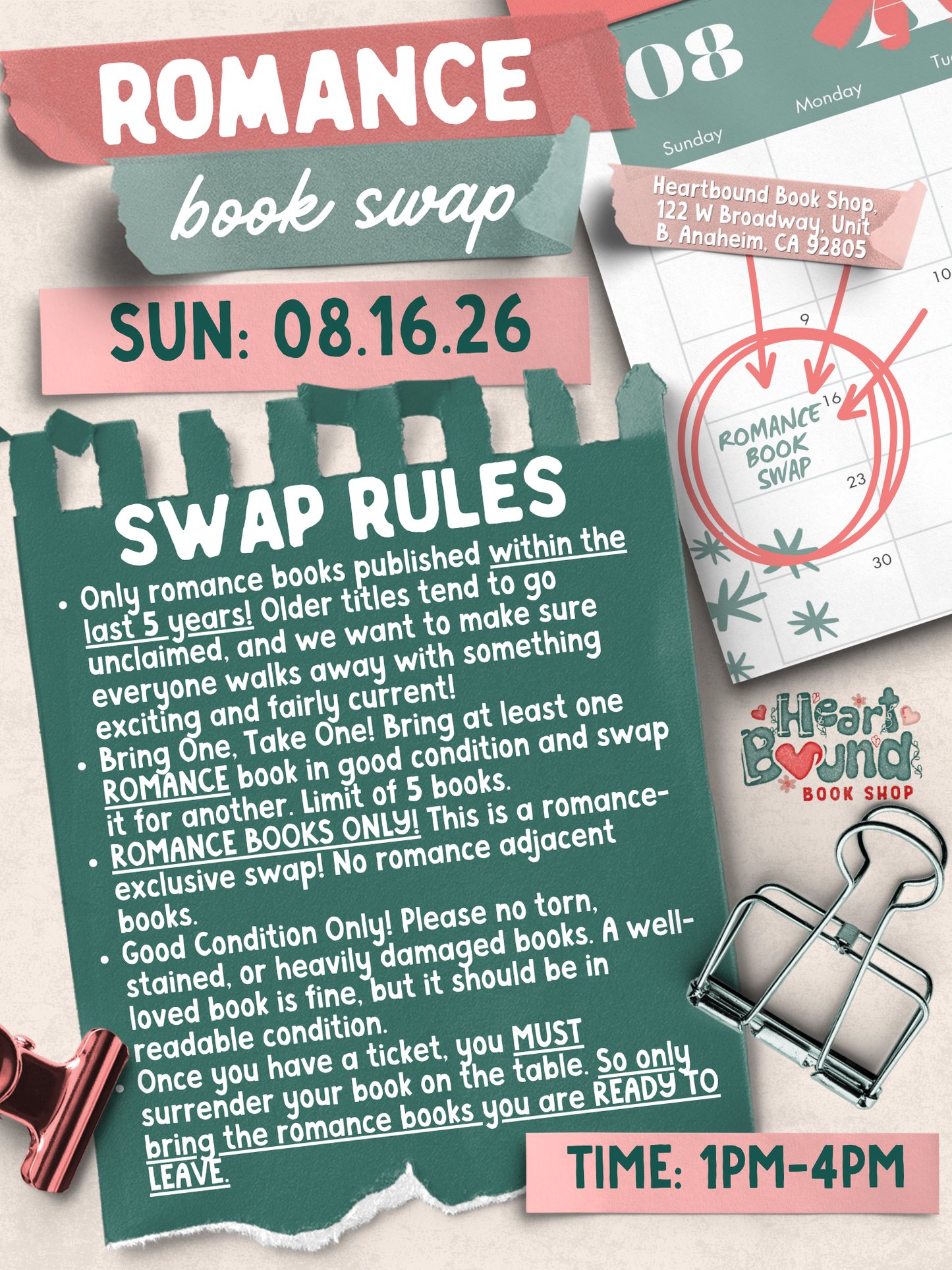 Romance Book Swap