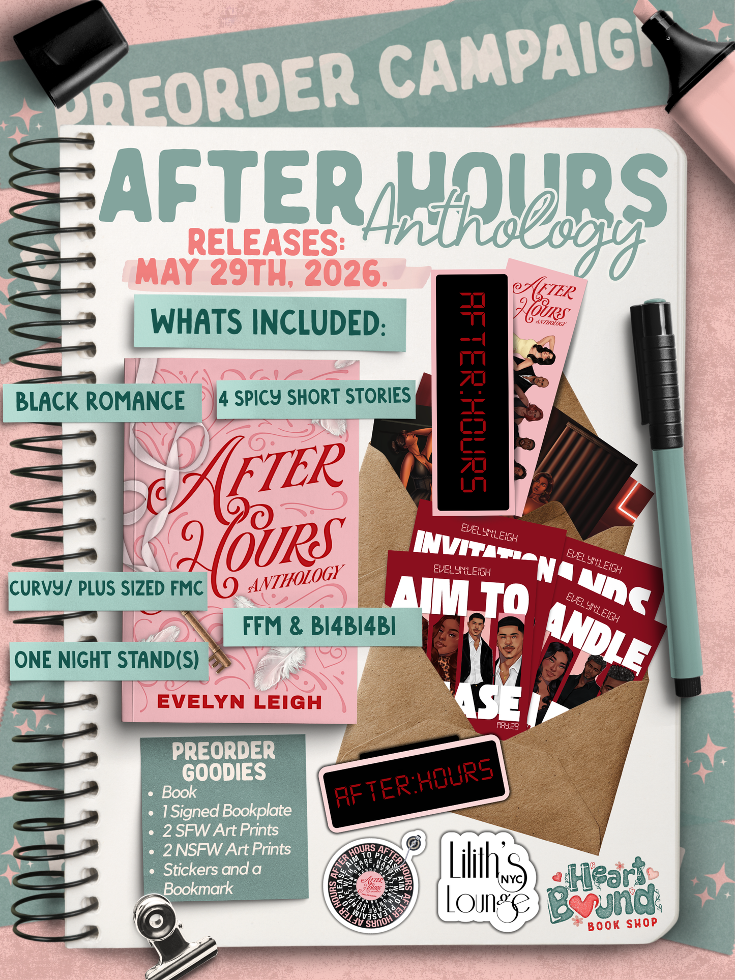 (PRE-ORDER) After Hours Anthology by Evelyn Leigh