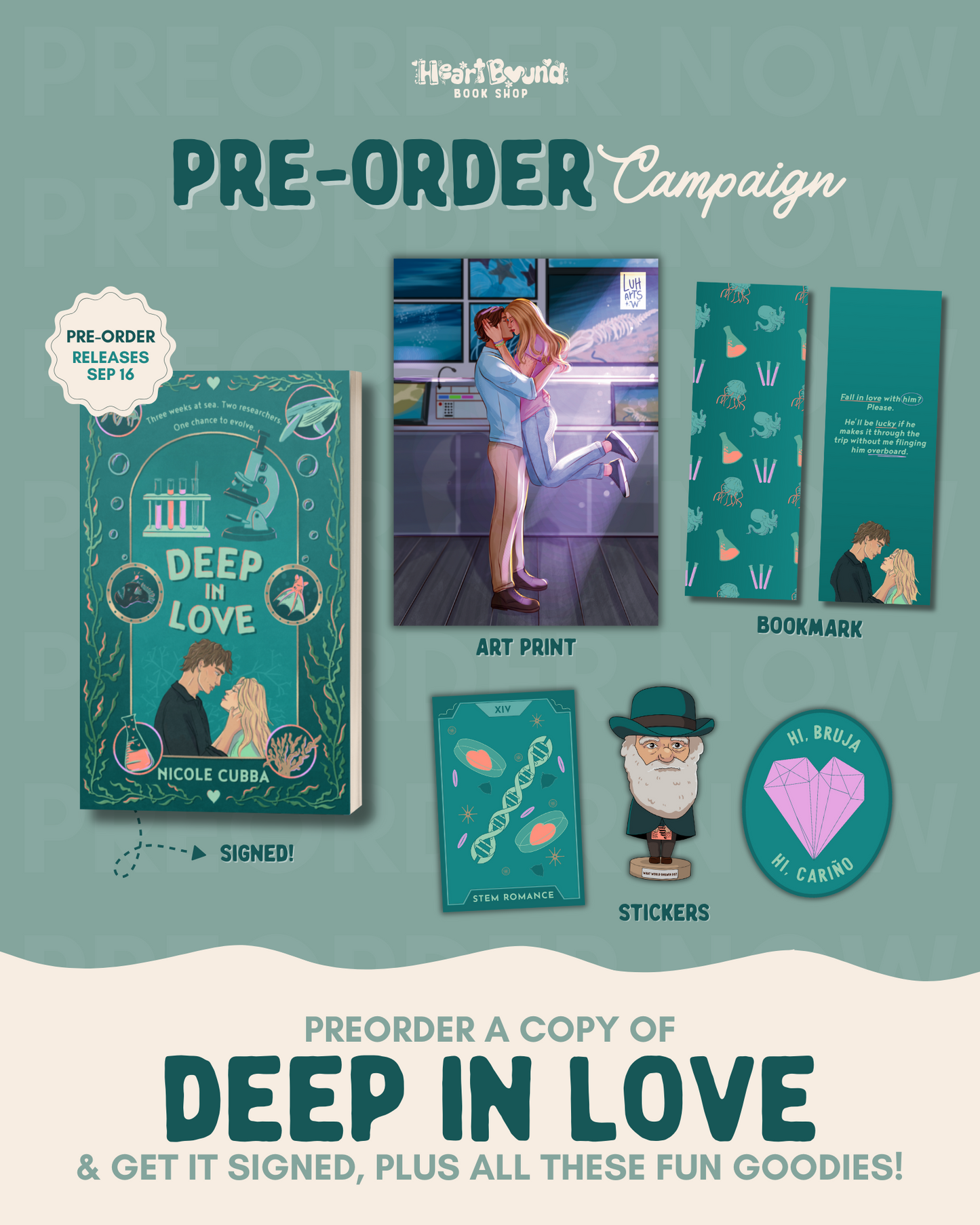 (PRE-ORDER) DEEP IN LOVE by NICOLE CUBBA
