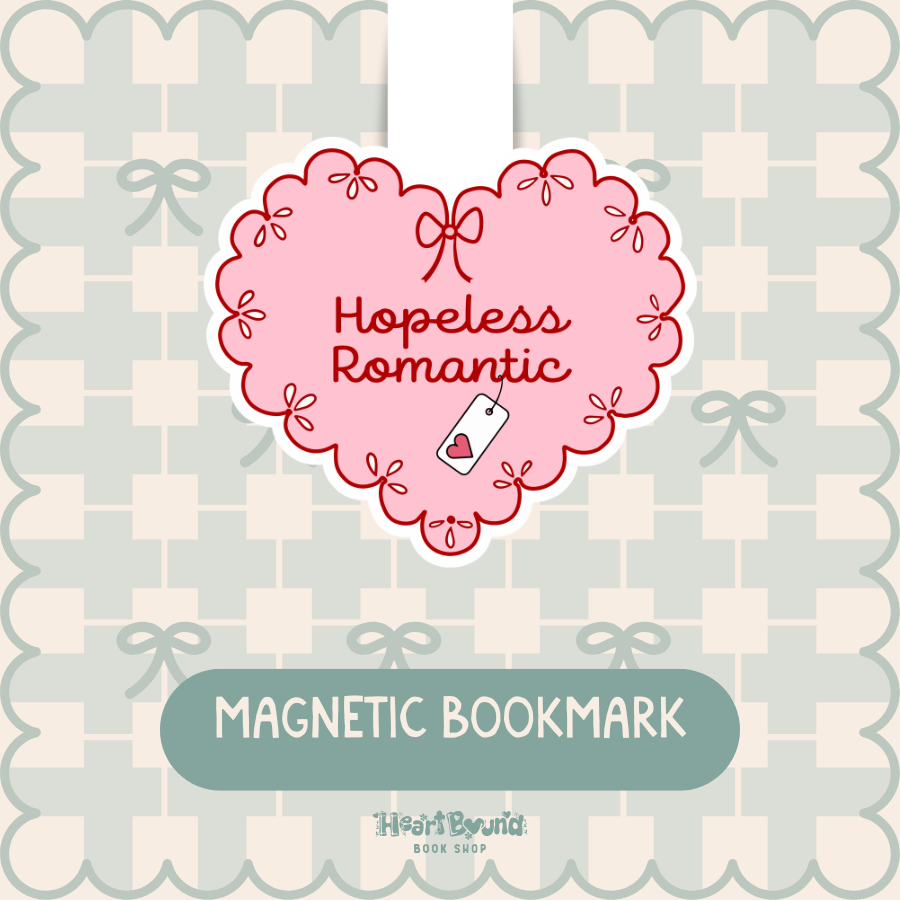 Hopeless Romantic Magnetic Bookmark