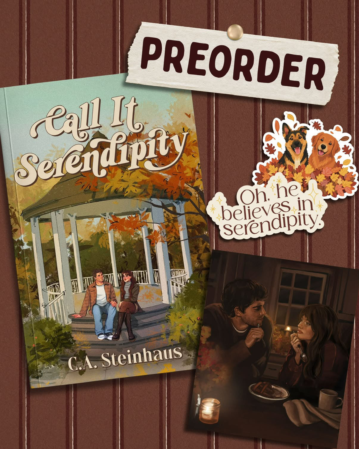 (PRE-ORDER) Call It Serendipity by C.A. Steinhaus