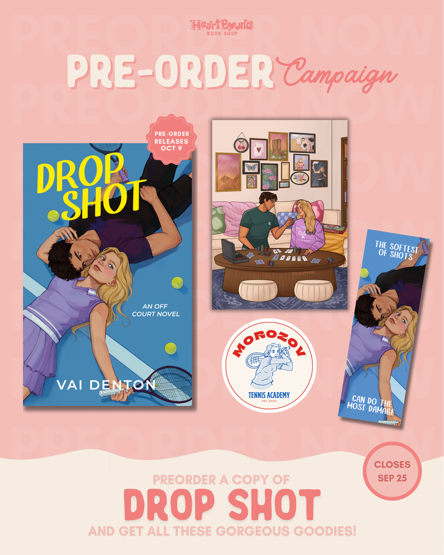 (PRE-ORDER) DROP SHOT by VAI DENTON