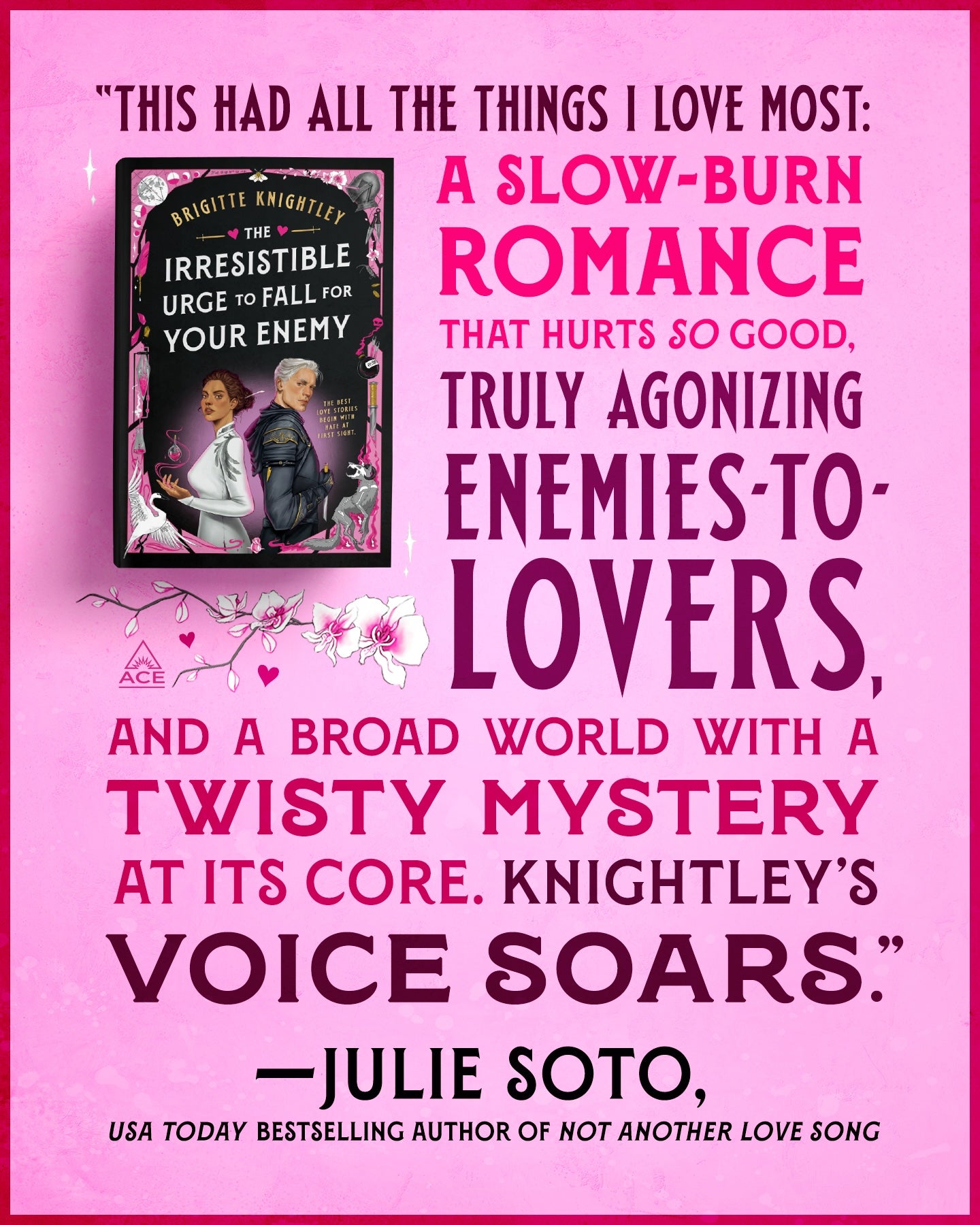 (PRE-ORDER) THE IRRESISTIBLE URGE TO FALL FOR YOUR ENEMY by BRIGITTE KNIGHTLEY