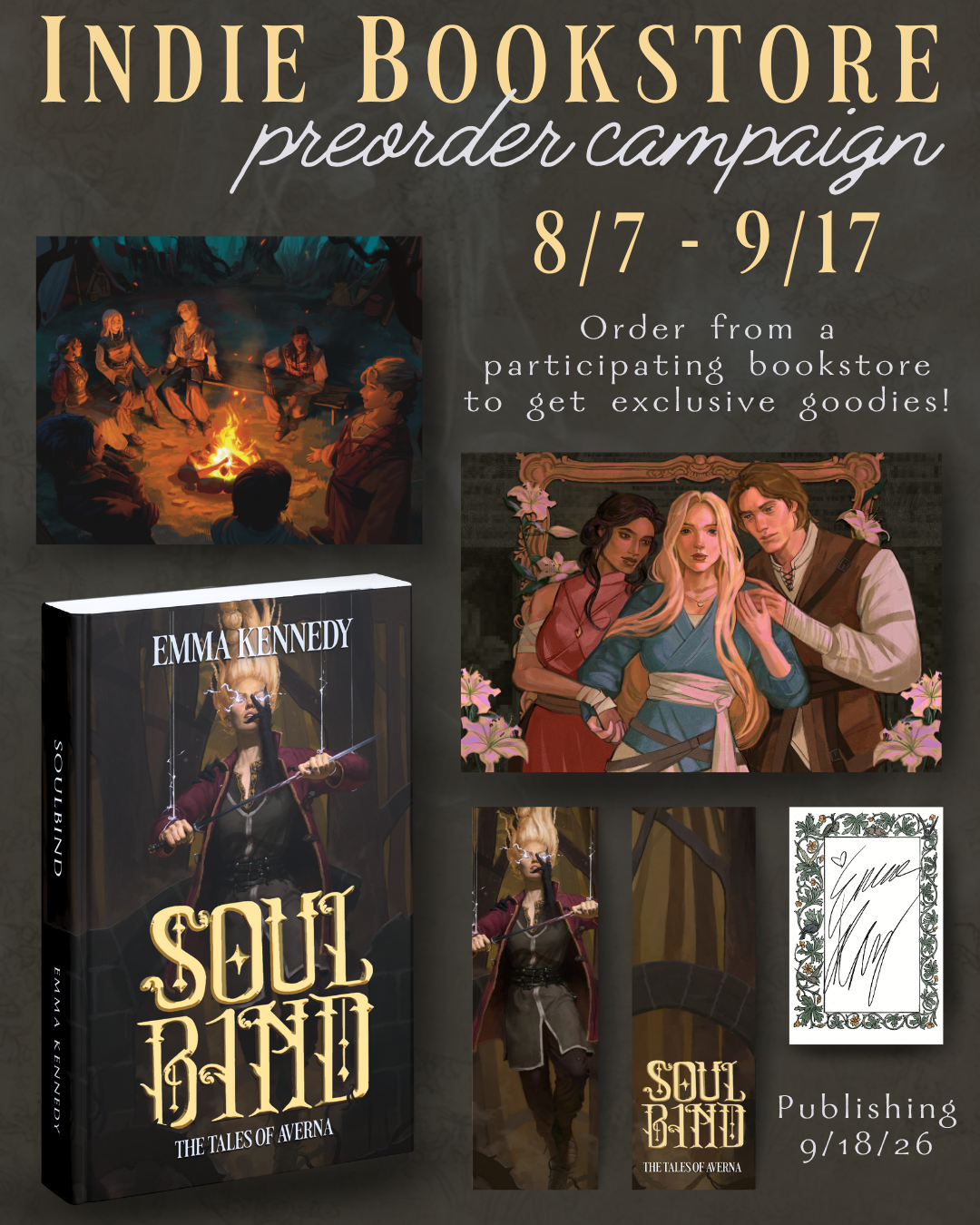 (PRE-ORDER) Soulbind by Emma Kennedy