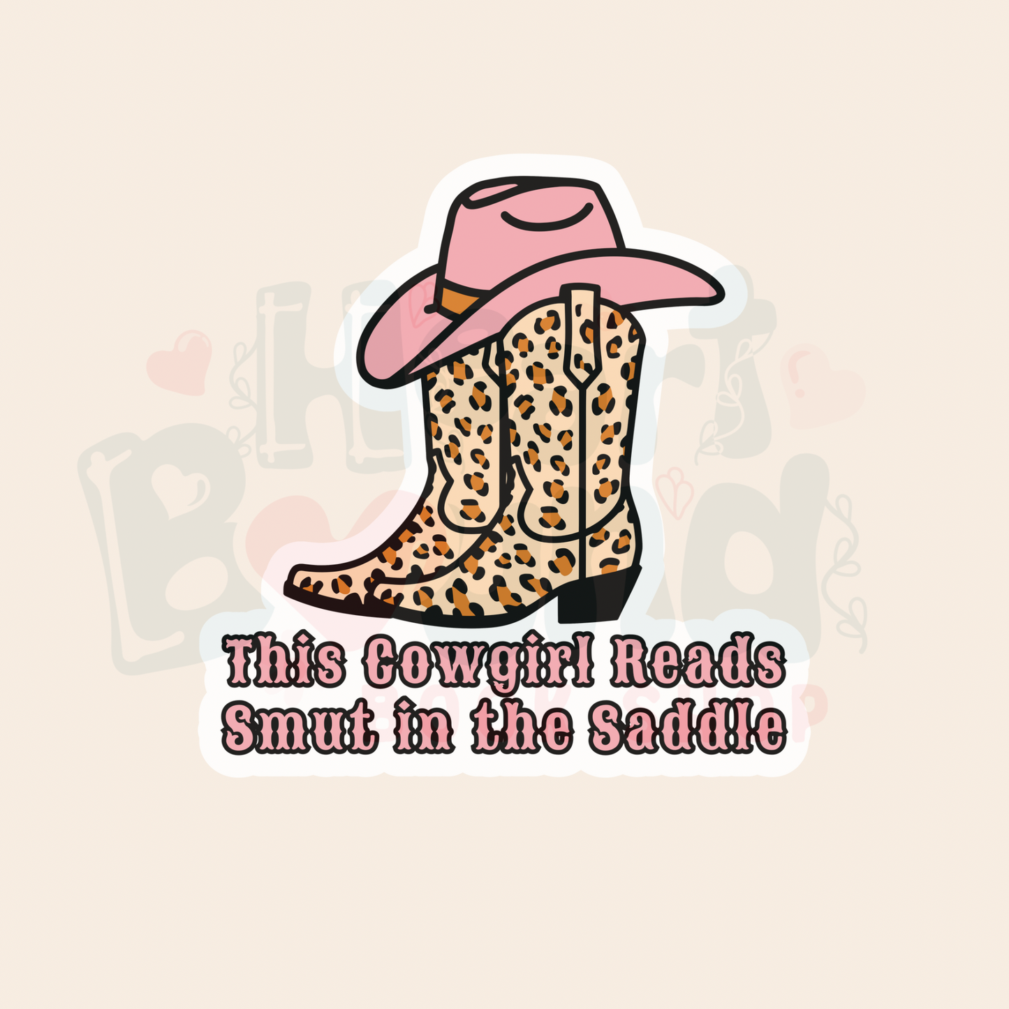 This Cowgirl Reads Smut in the Saddle