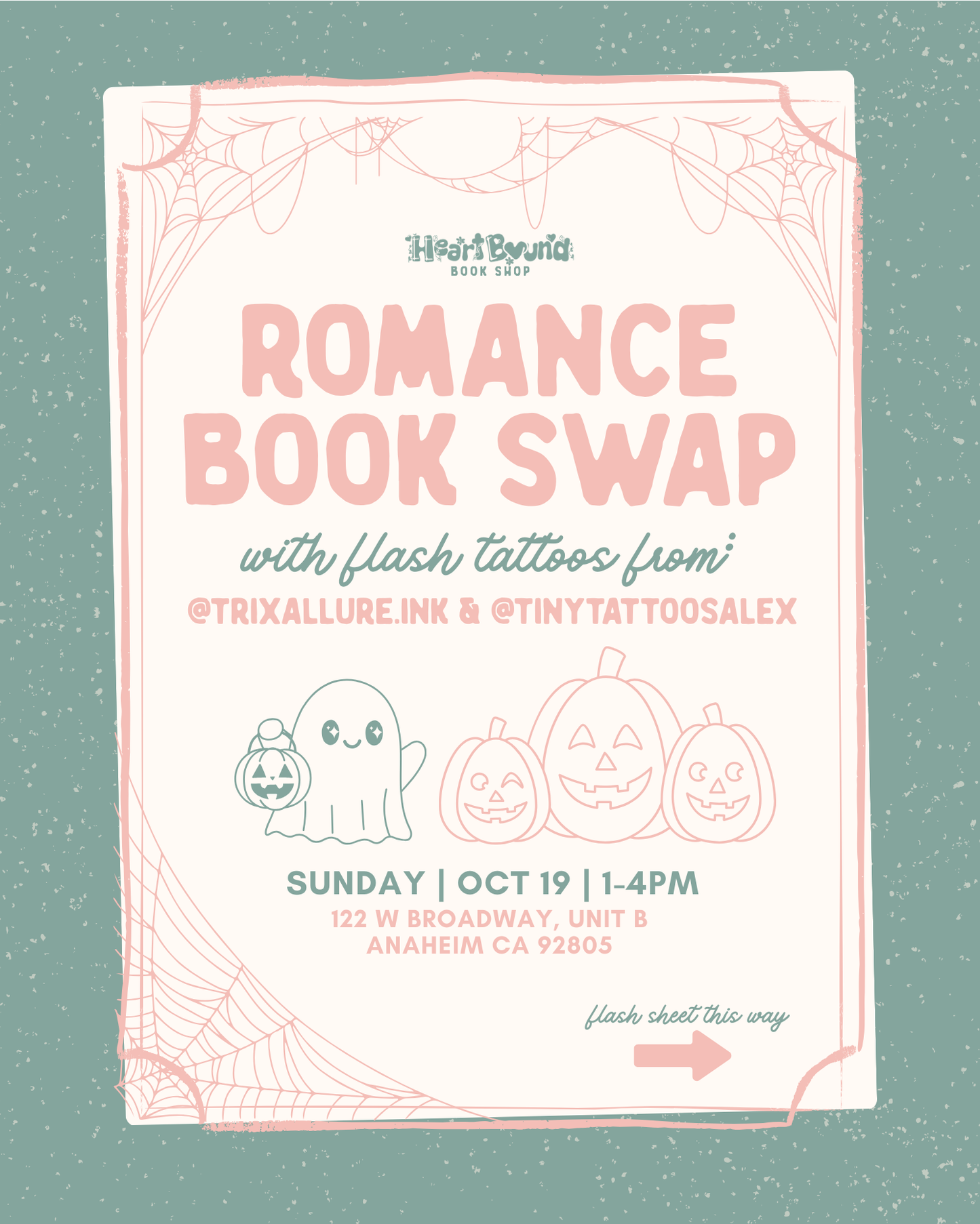 Romance Book Swap with Flash Tattoos