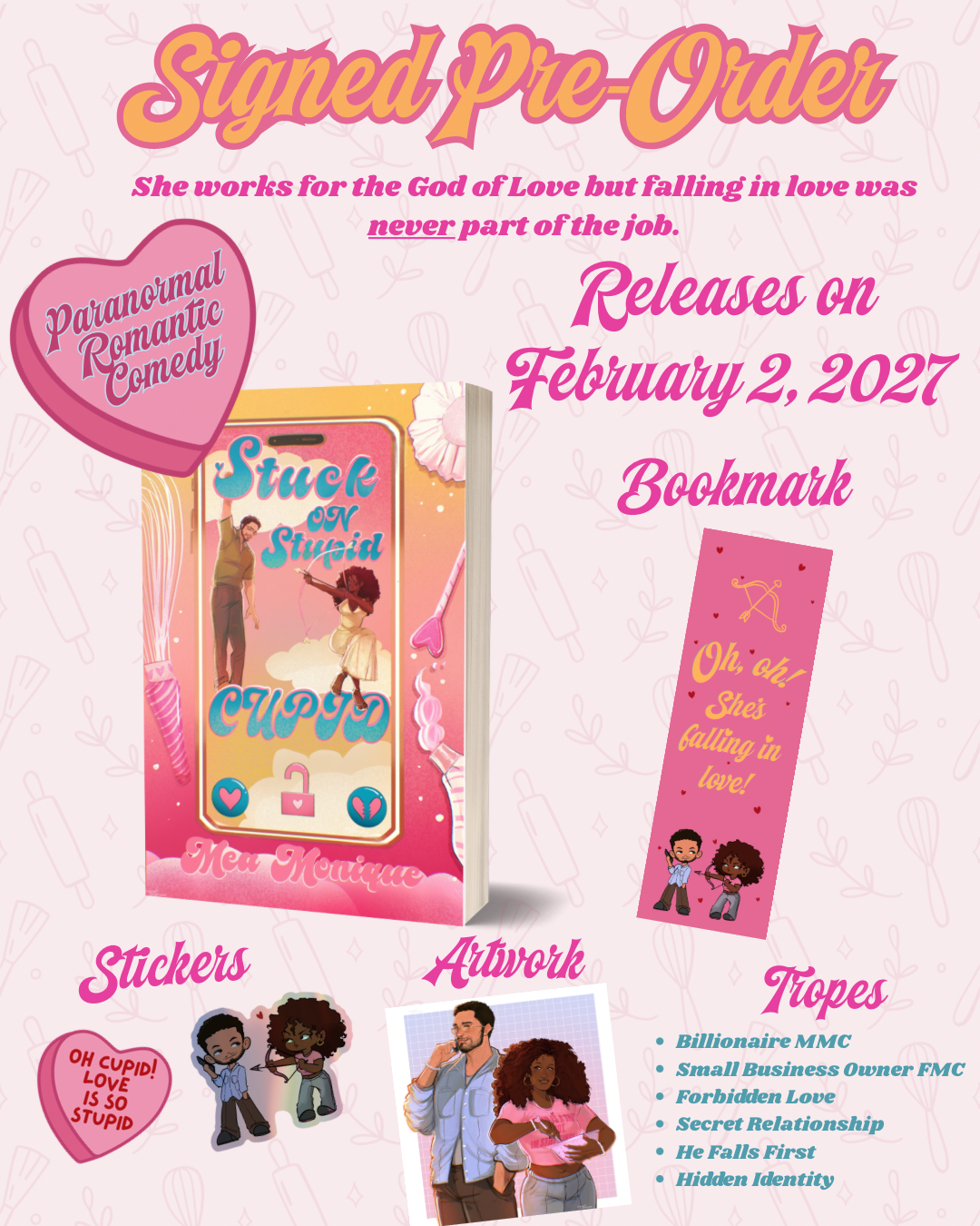 (PRE-ORDER) Stuck on Stupid Cupid by Mea Monique