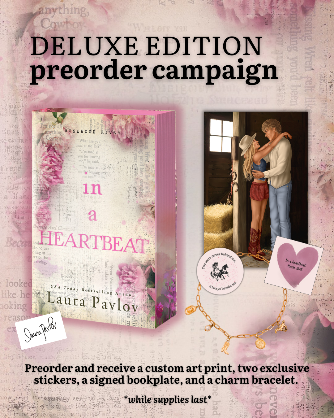 (PRE-ORDER) In a Heartbeat by Laura Pavlov