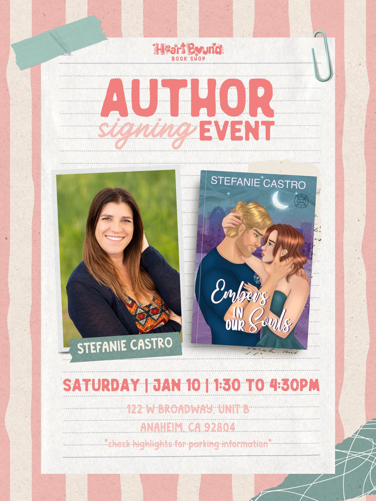 Author Signing: Stefanie Castro