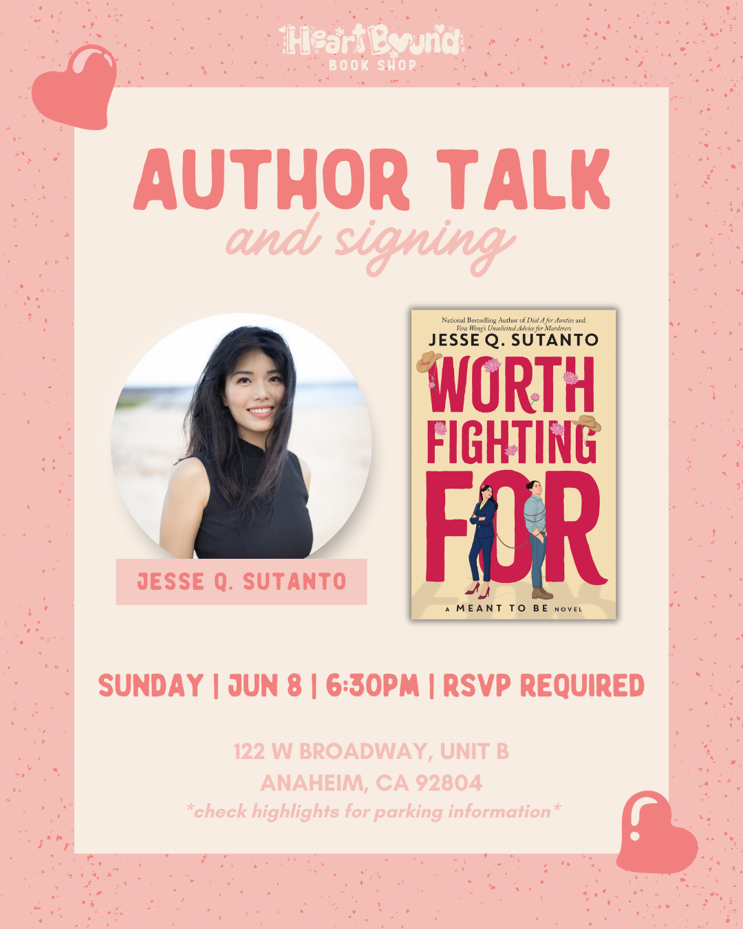 Author Talk: Jesse Q. Sutanto