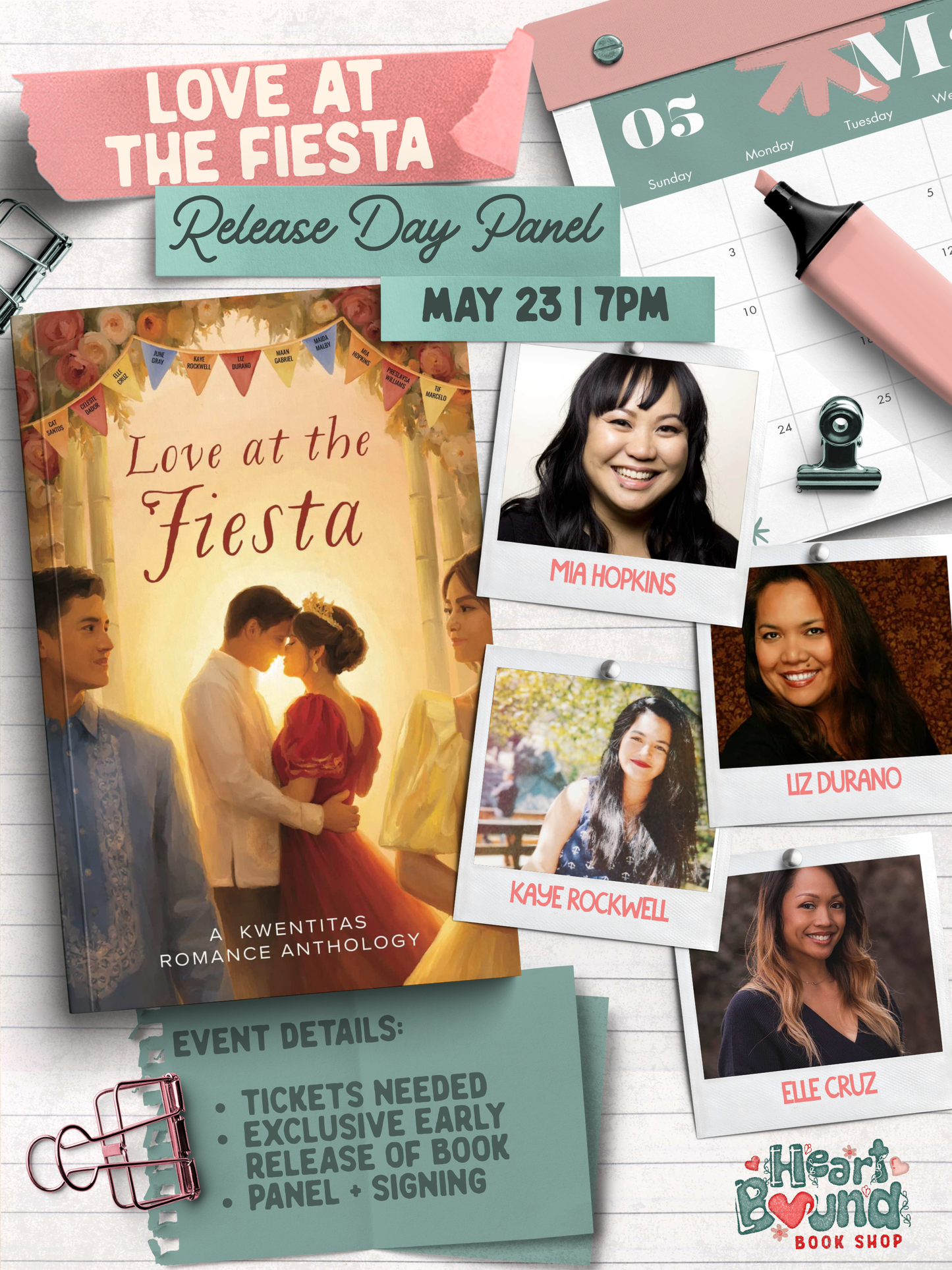 Love at the Fiesta Early Release Panel