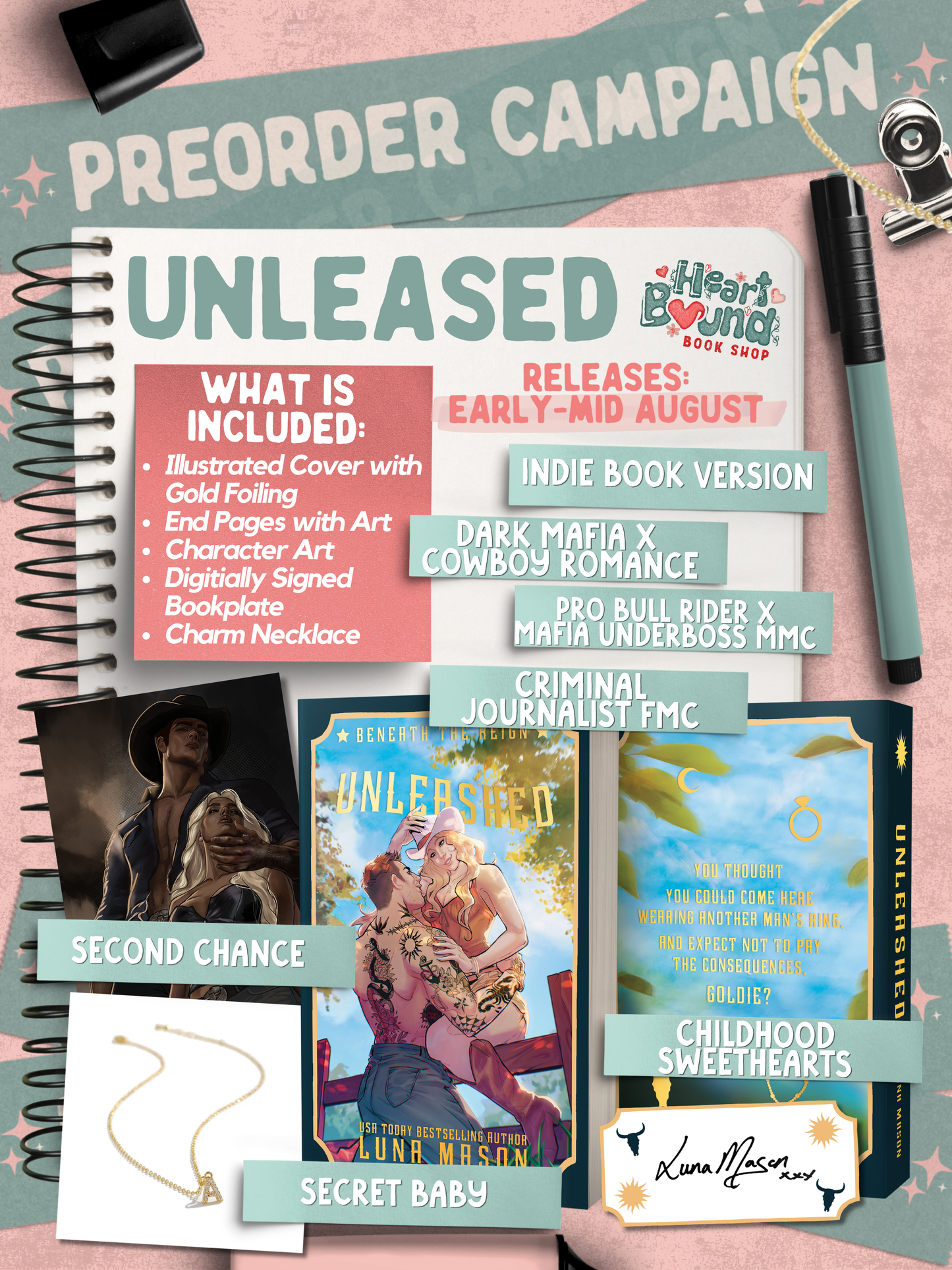 (PRE-ORDER) Unleashed by Luna Mason