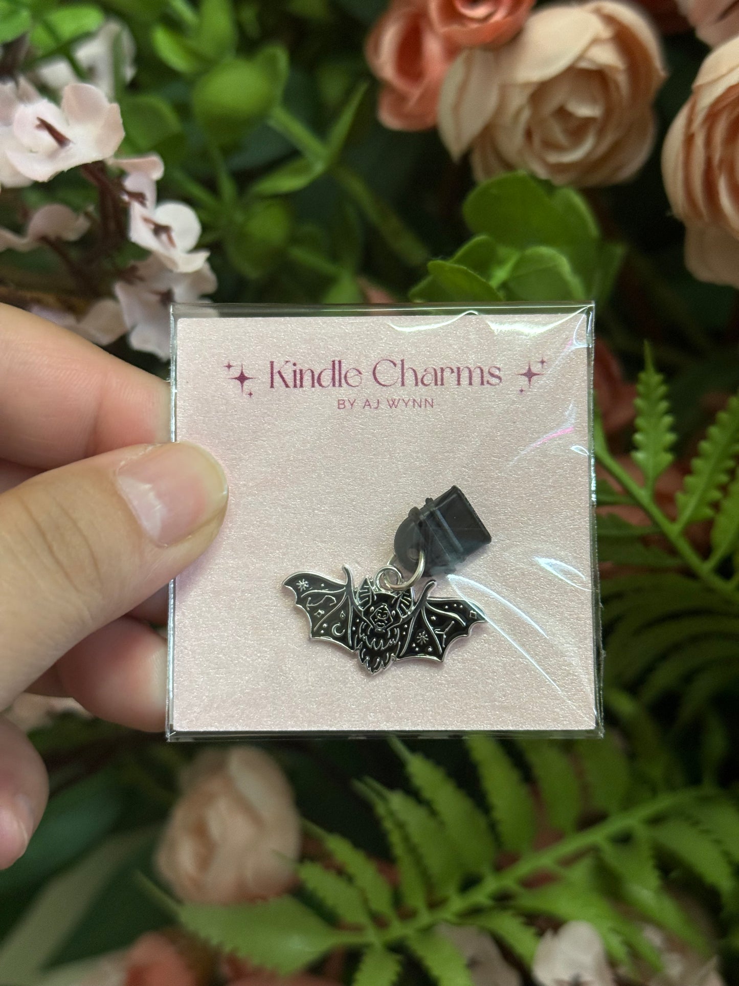 Celestial Bat Kindle Charm
