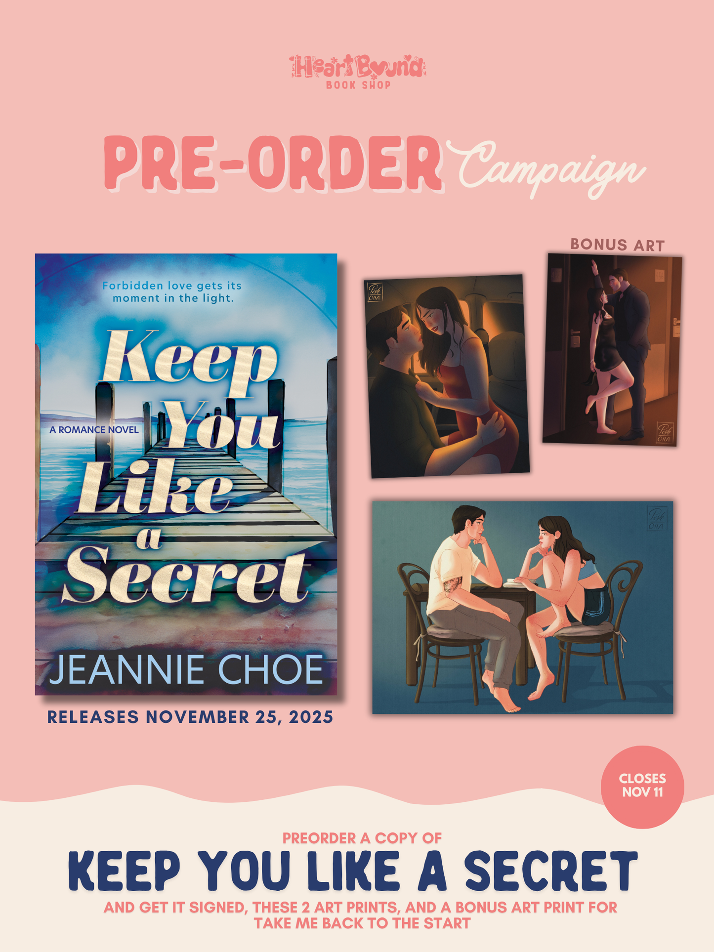 (PRE-ORDER) Keep You Like a Secret by Jeannie Choe