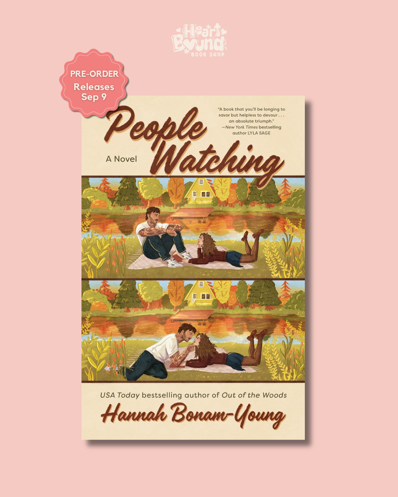 (PRE-ORDER) PEOPLE WATCHING by HANNAH BONAM-YOUNG