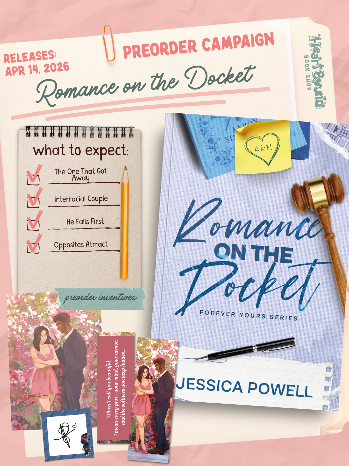 (PRE-ORDER) Romance on the Docket by Jessica Powell