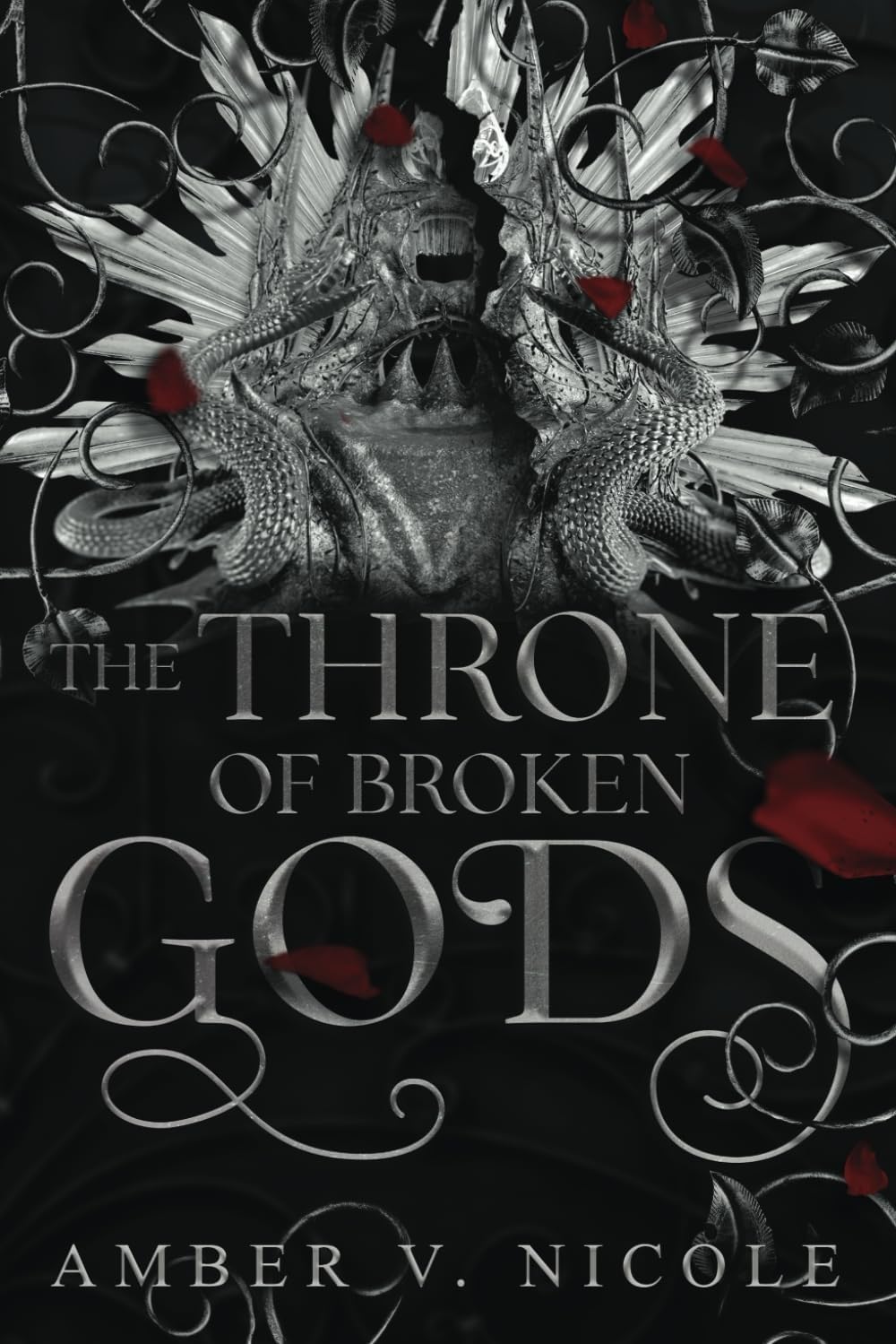 THE THRONE OF BROKEN GODS by AMBER V. NICOLE
