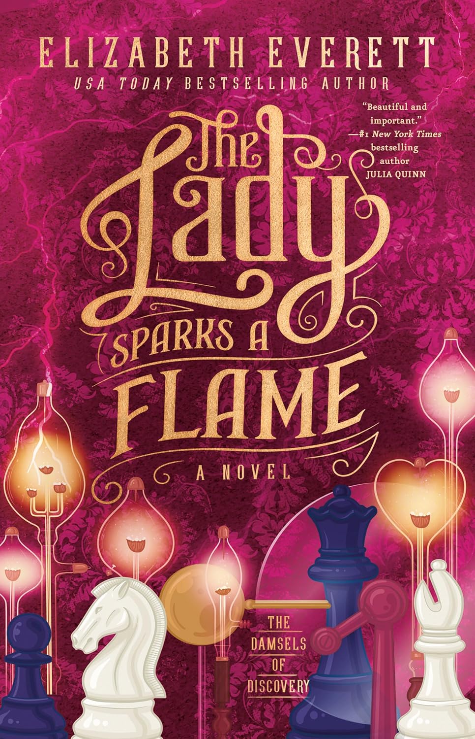THE LADY SPARKS A FLAME by ELIZABETH EVERETT