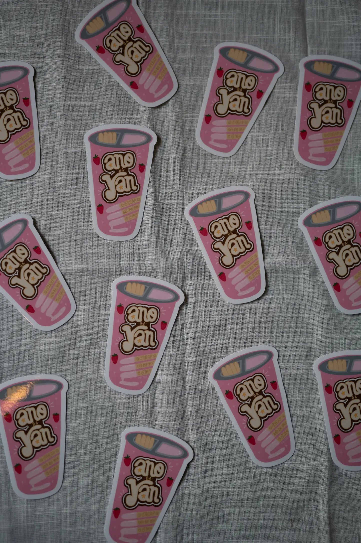 Ano Ba Yan Asian Childhood Snack Glossy Sticker