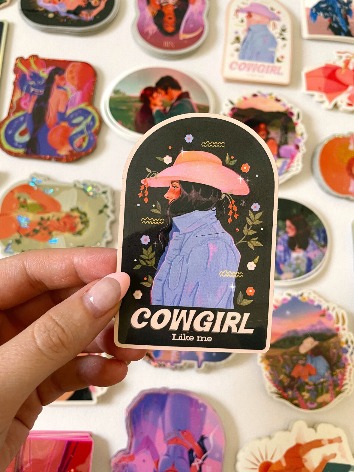 Cowgirl Like Me Sticker