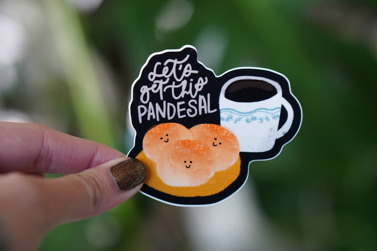Let’s Get this Pandesal Bread Sticker