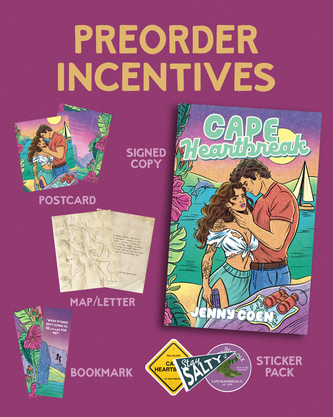 (PRE-ORDER) Cape Heartbreak by Jenny Coen