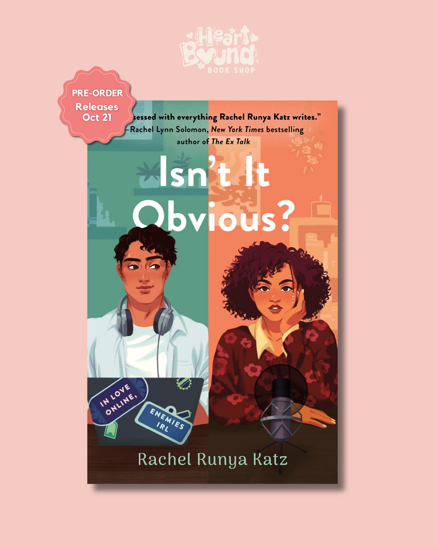 (PRE-ORDER) ISN'T IT OBVIOUS by RACHEL RUNYA KATZ