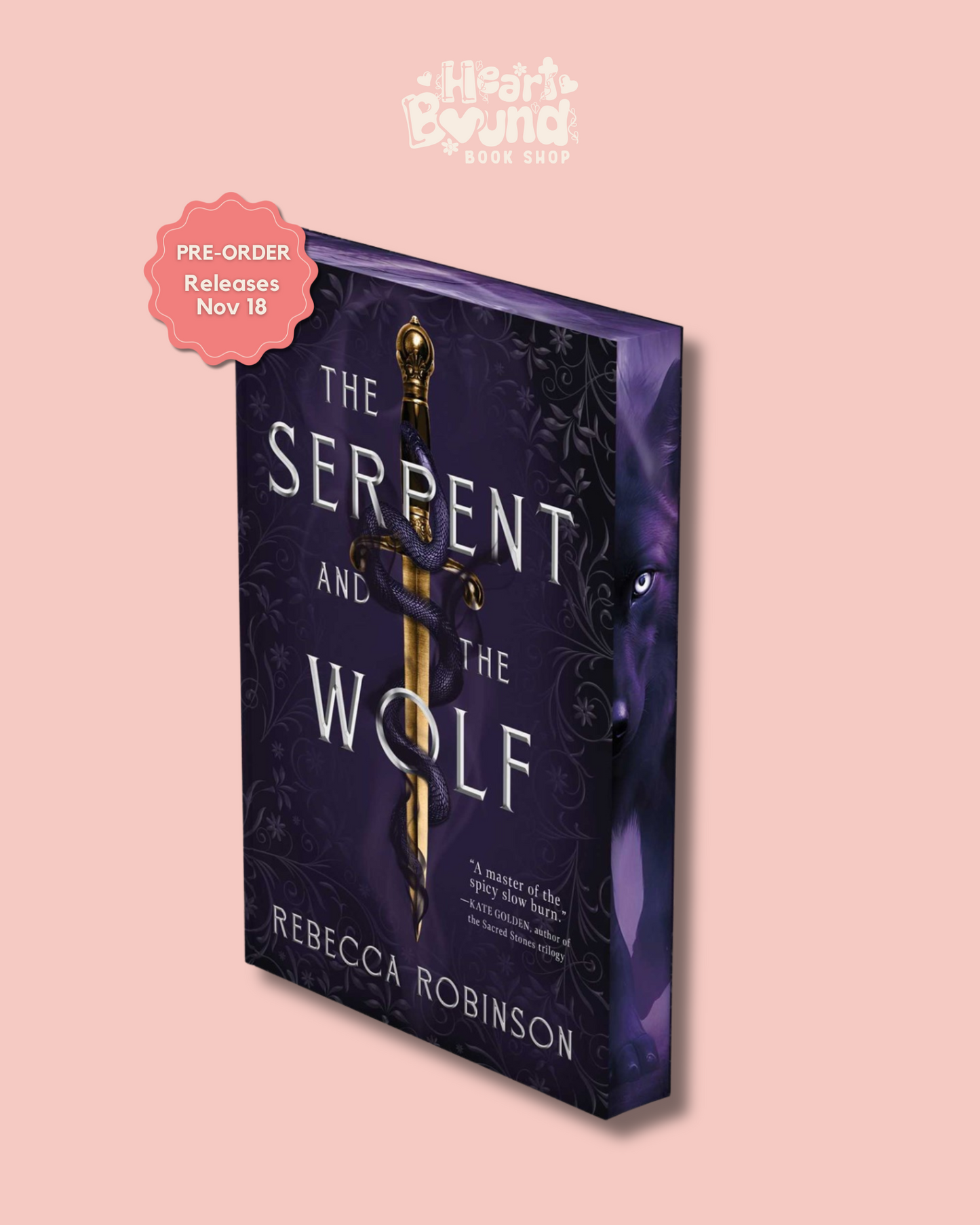 (PRE-ORDER) THE SERPENT AND THE WOLF by REBECCA ROBINSON