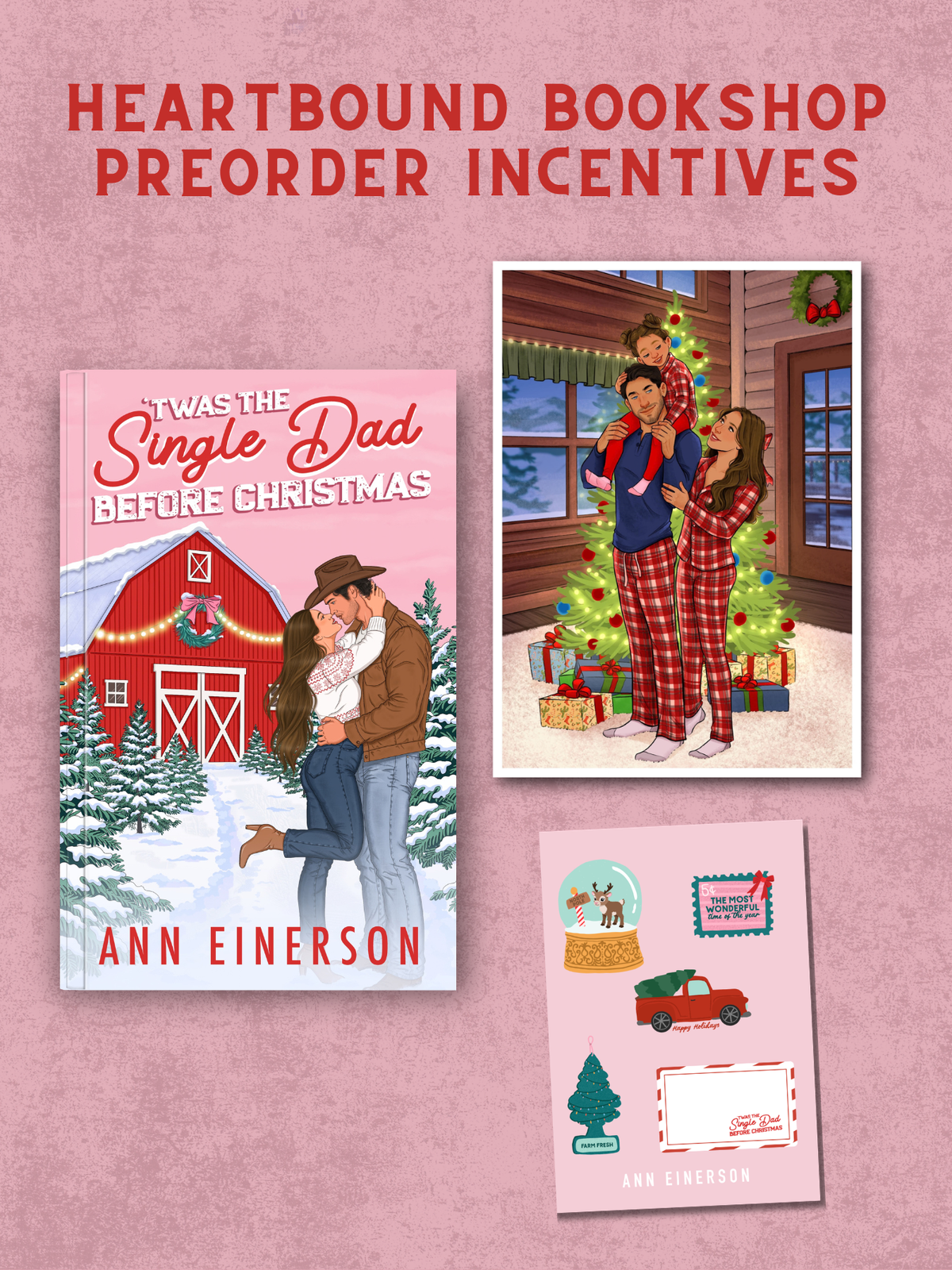 (PRE-ORDER) ’Twas the Single Dad Before Christmas by Ann Einerson