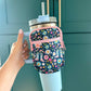 Water Bottle Backpack - Boots & Bouquets - Cowgirl