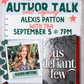 Author Talk and Signing: Alexis Patton