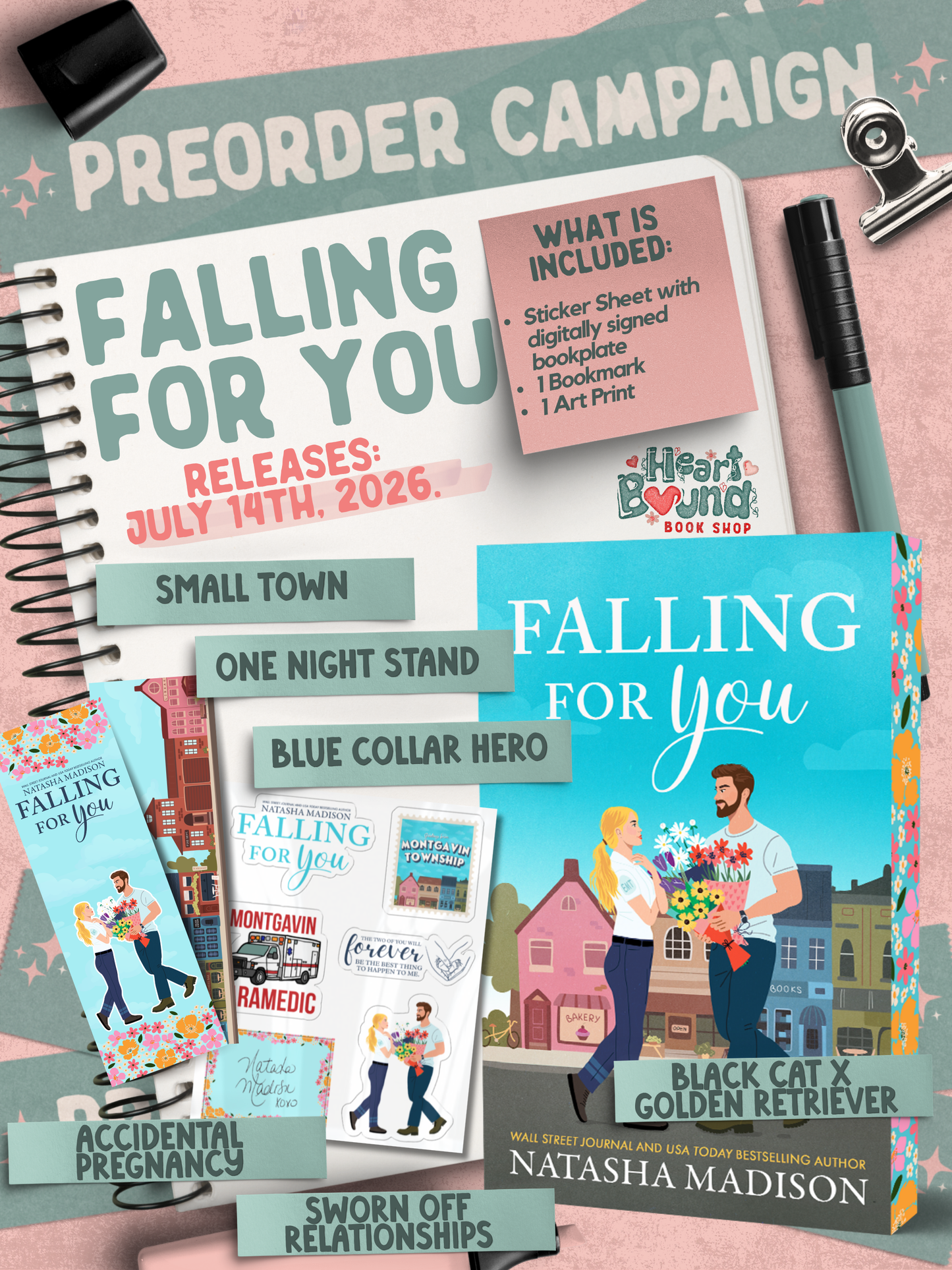 (PRE-ORDER) Falling for You by Natasha Madison