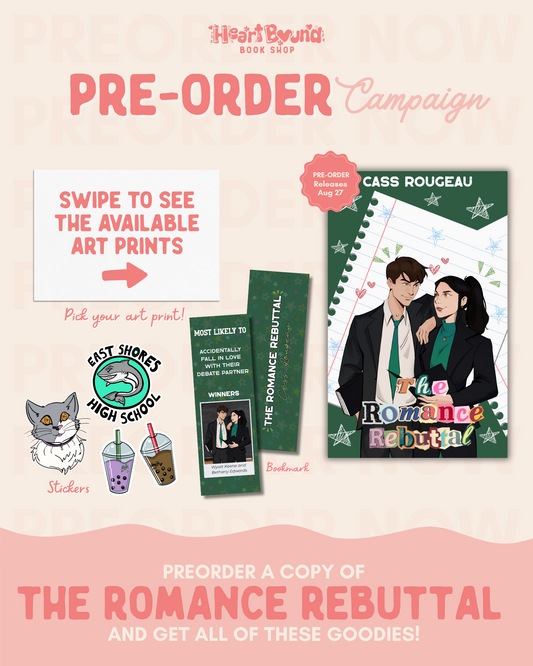 (PRE-ORDER) THE ROMANCE REBUTTAL by CASS ROUGEAU