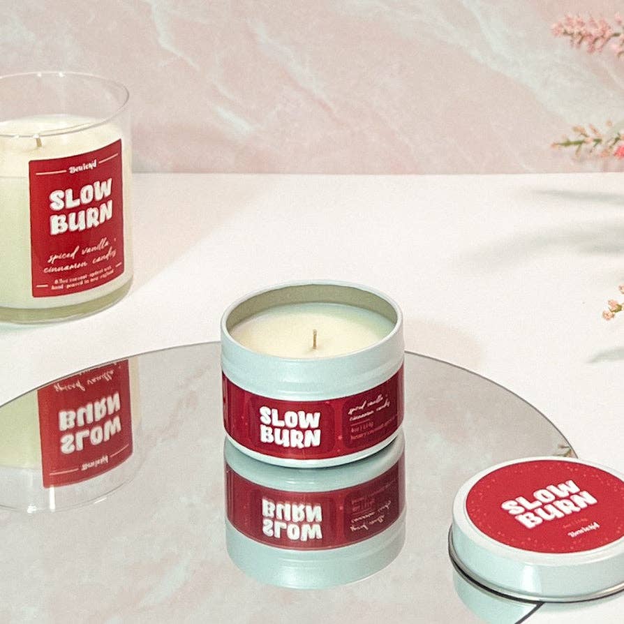 Slow Burn Candle - 4oz Book-Inspired Luxury Coconut Wax